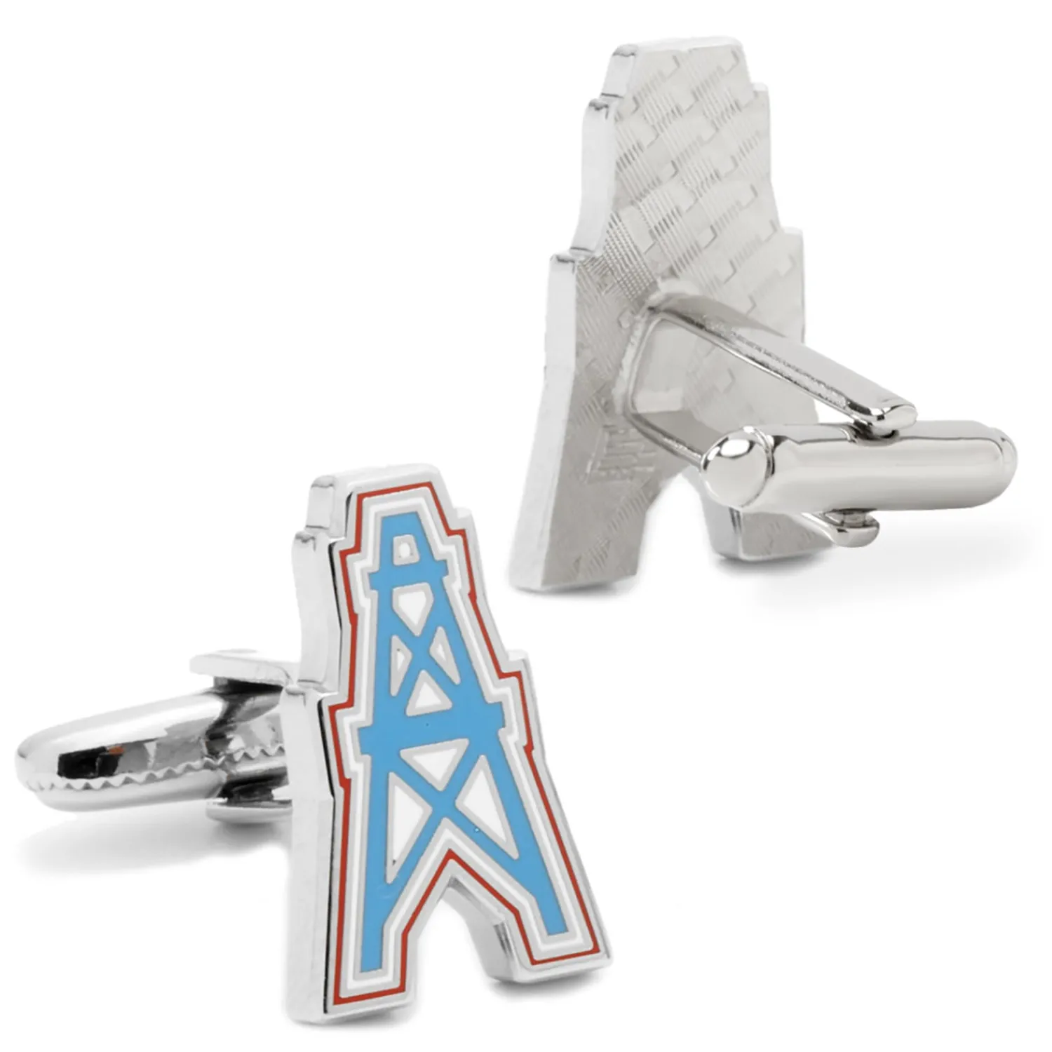 Cheap Vintage Houston Oilers Cufflinks Luxury Cufflinks | Sports Cufflinks