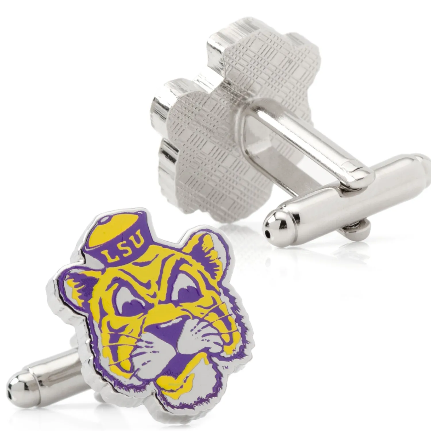 Best Sale Vintage LSU Tigers Cufflinks Luxury Cufflinks | Sports Cufflinks