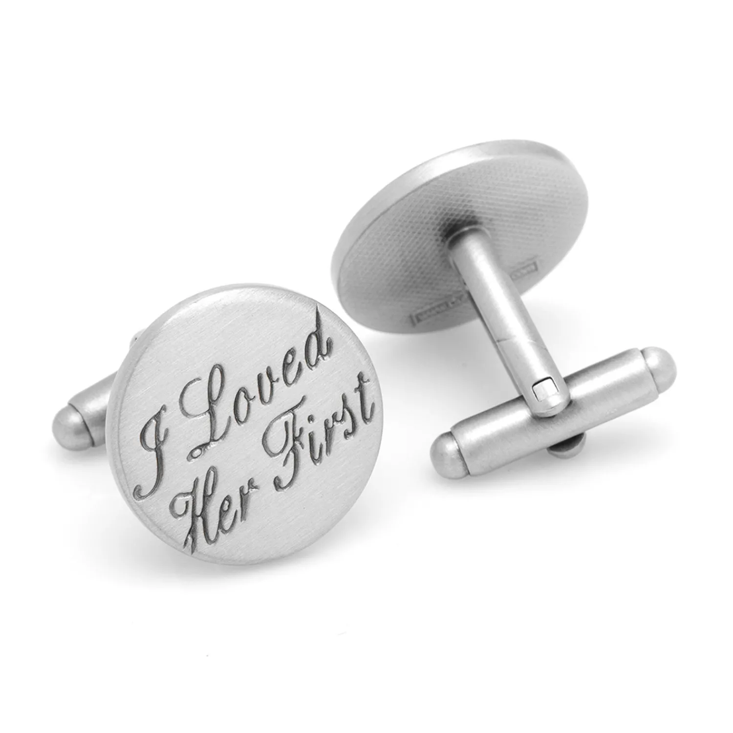 Best Wedding Series I Loved Her First Cufflinks Wedding Cufflinks | Luxury Cufflinks