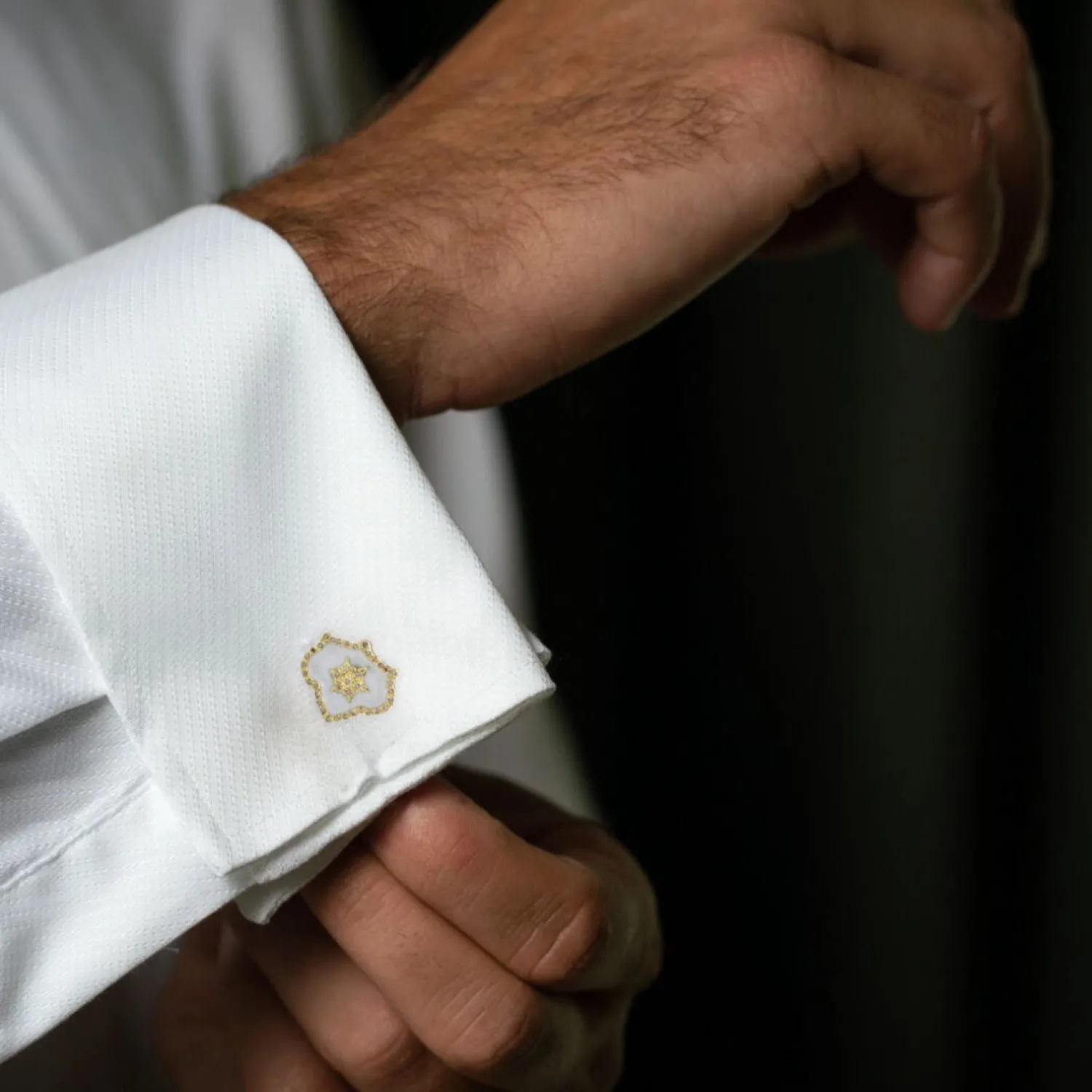 Best Sale White Crivelli Cufflinks Luxury Cufflinks | Hobbies & Interests Cufflinks