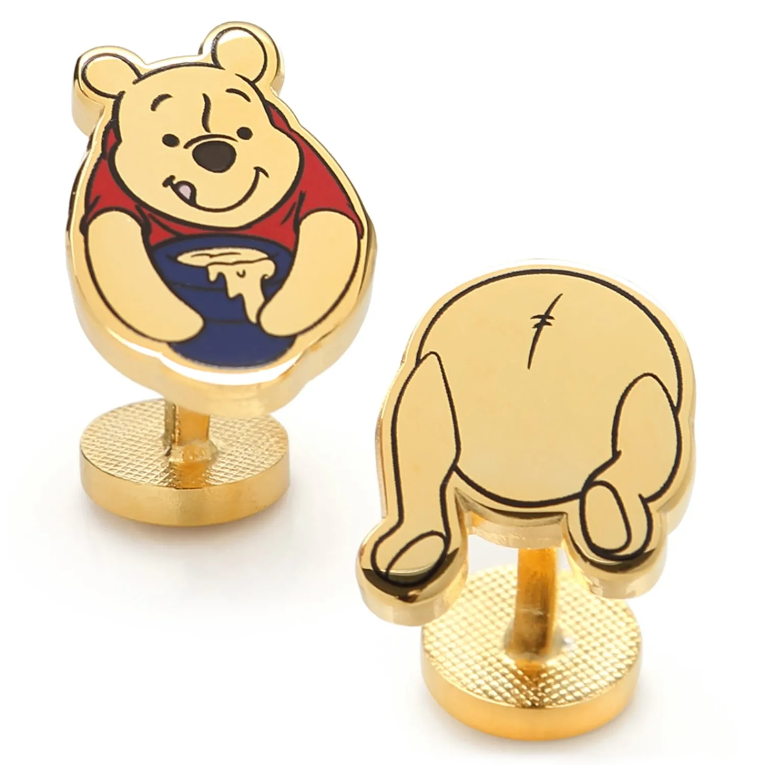 Fashion Winnie the Pooh Cufflinks Pair Luxury Cufflinks | Movies & Characters Cufflinks