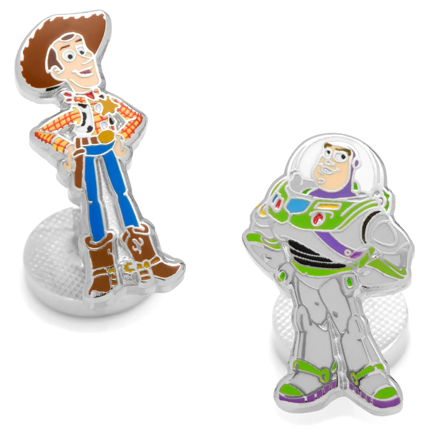 Shop Woody and Buzz Lightyear Cufflinks Luxury Cufflinks | Movies & Characters Cufflinks