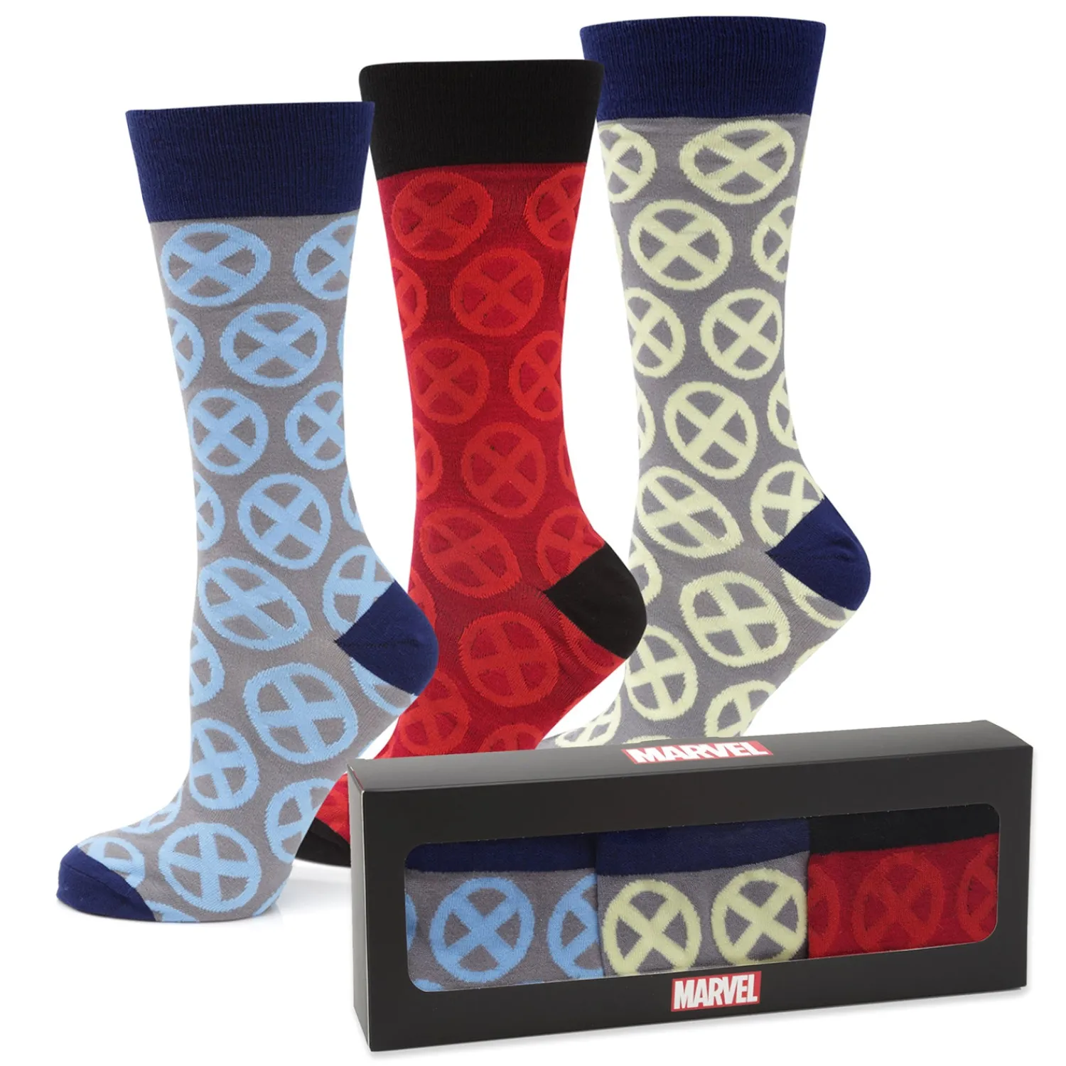 Discount X-Men Socks 3 Pack Gift Set Socks