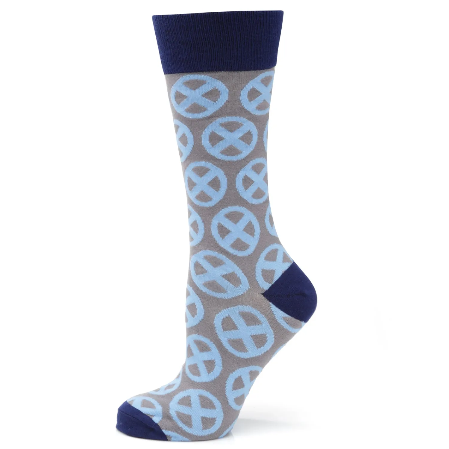 Online X-Men Symbol Gray Socks Socks