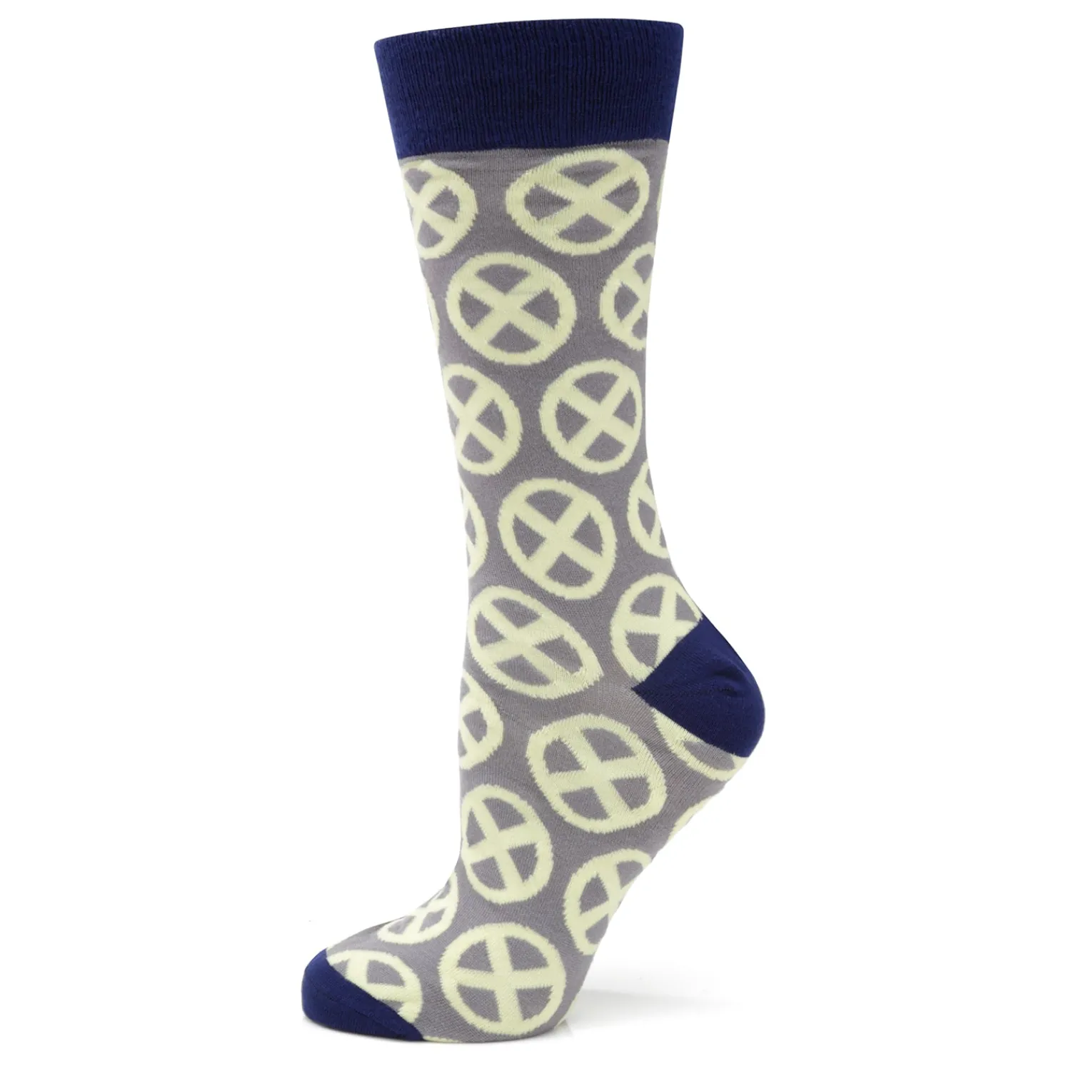 Discount X-Men Symbol Yellow Sock Socks